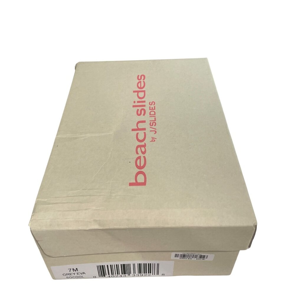 Beach Slides By JSlides Grey EVA Double Buckle Sa… - image 4